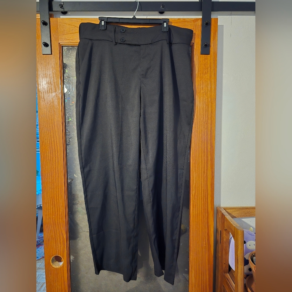 Men's Black Dress Pants